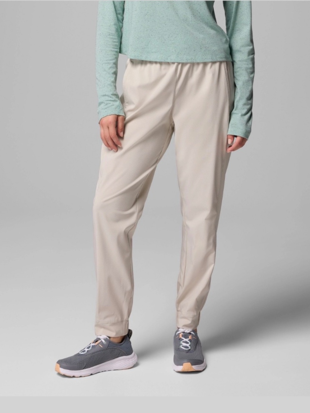 Columbia PFG Uncharted Pull On Jogger Pants Beige Pockets Fishing Nature NEW XXL